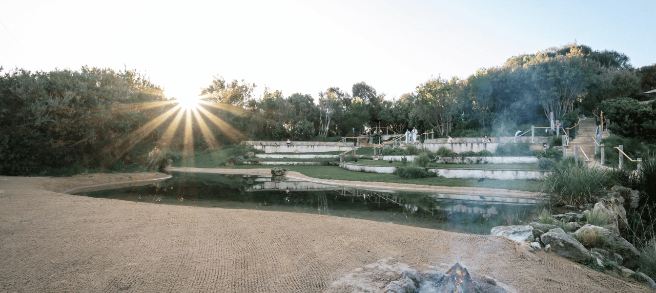 A wide shot of the Amphitheatre