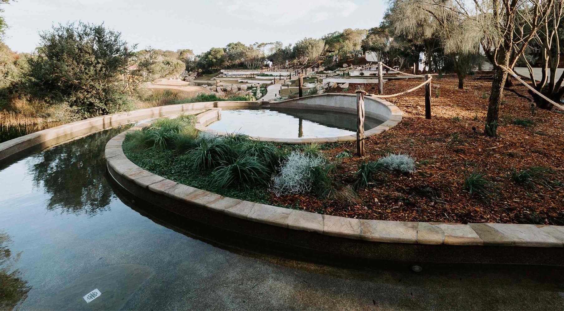 The Watsu Pool in the Amphitheatre