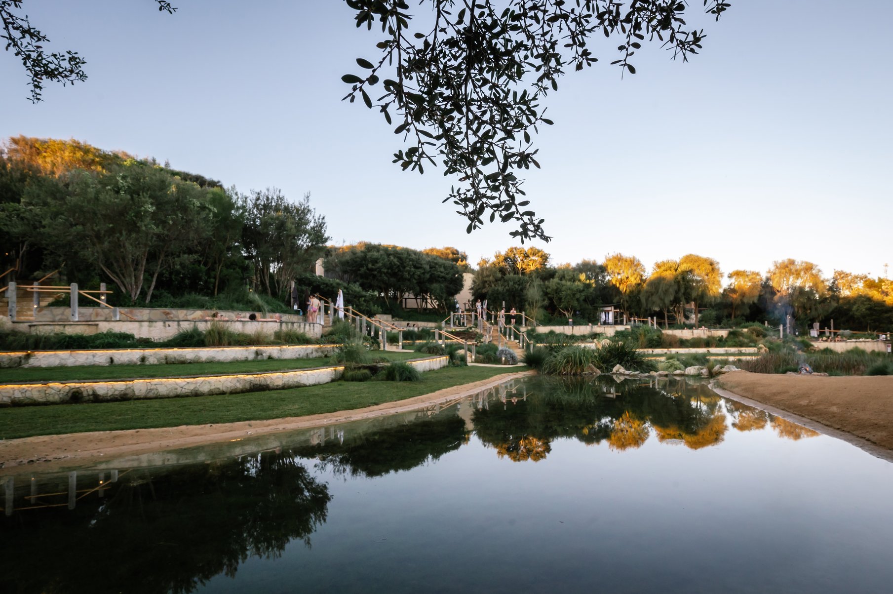 A wide shot of the Amphitheatre