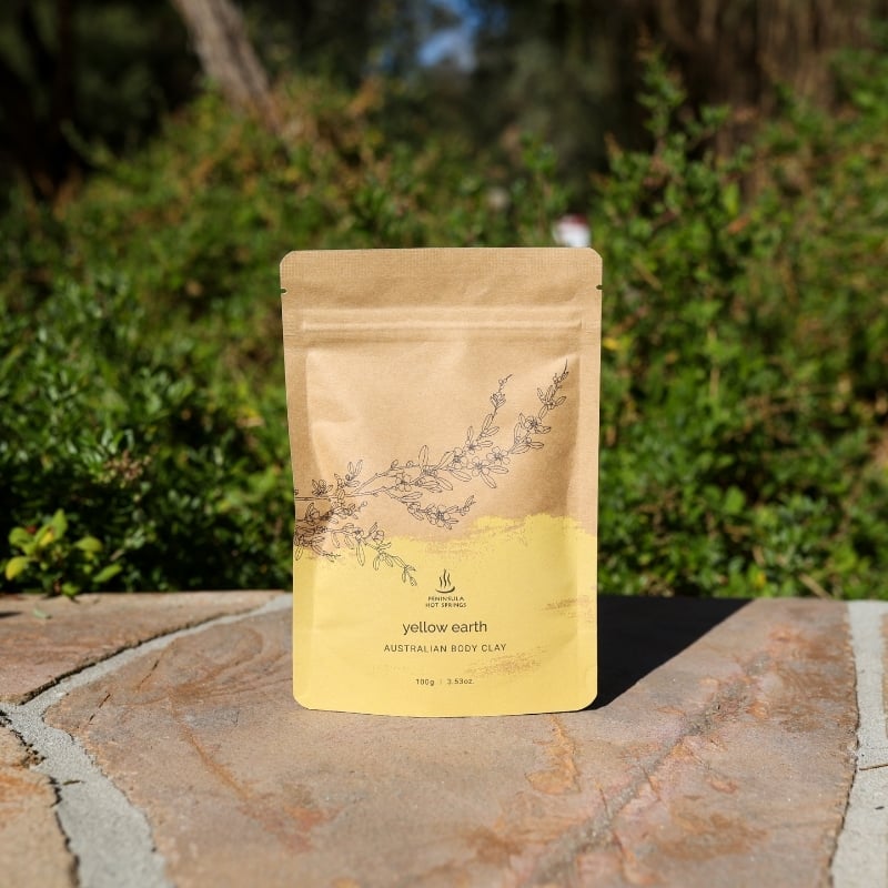 A retail pack of the body clay