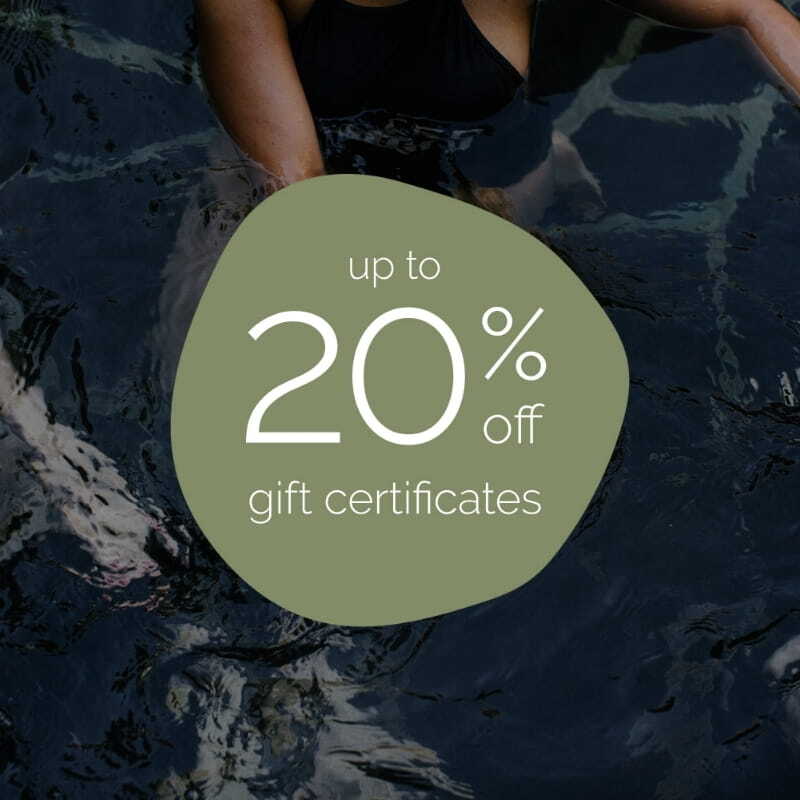 20% off gift certificates round