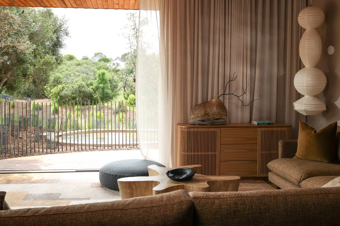 The interior of a Peninsula Suite