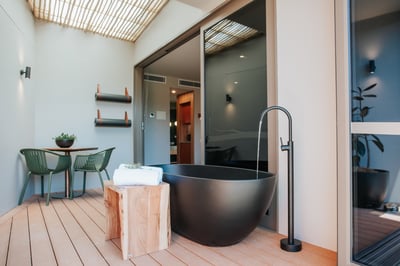 The decking in the Springs Room