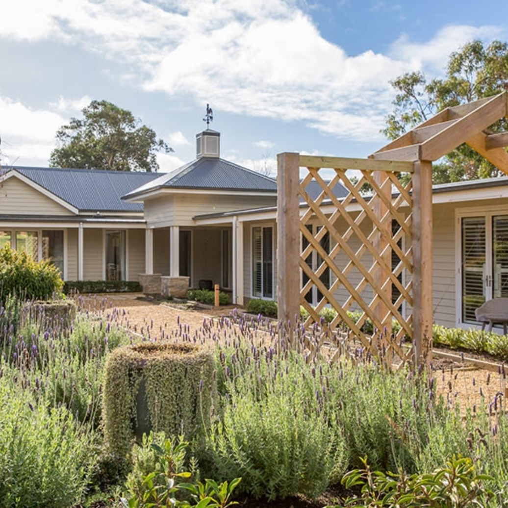 The exterior view of Haven Red Hill