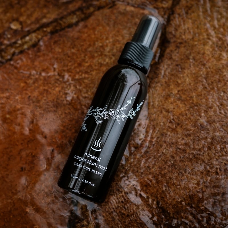 A bottle of Magnesium Mist
