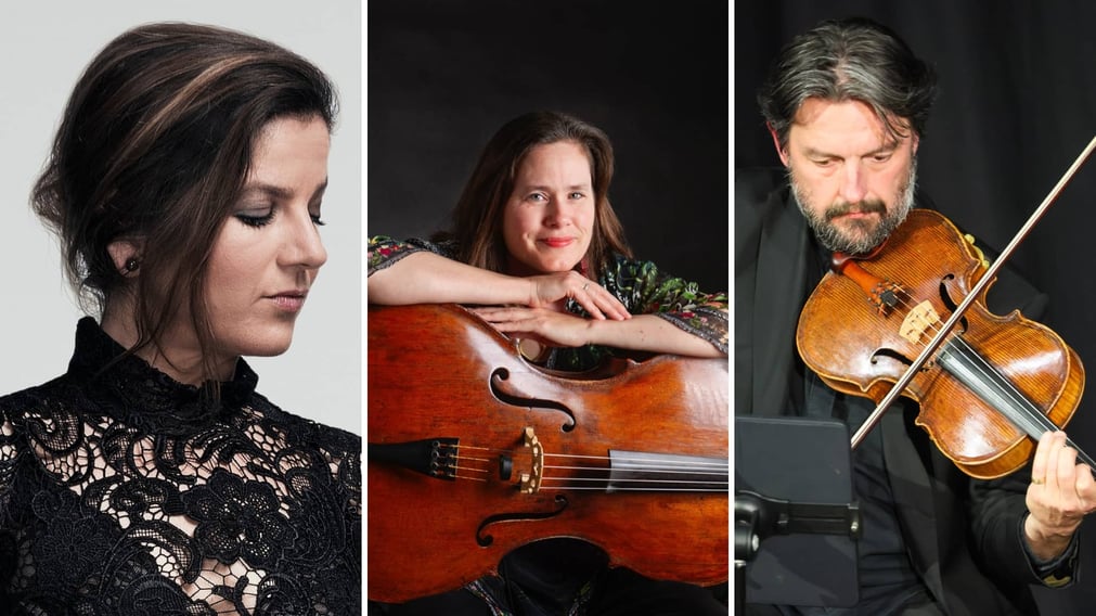 Zoë Black, Molly Kadarauch and Christopher Moore promotional image