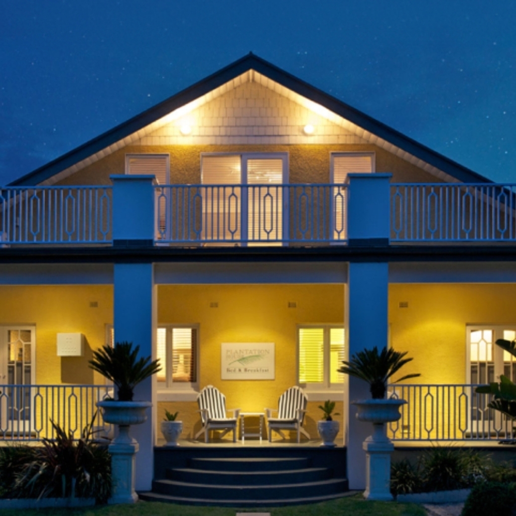 The outside of Plantation House
