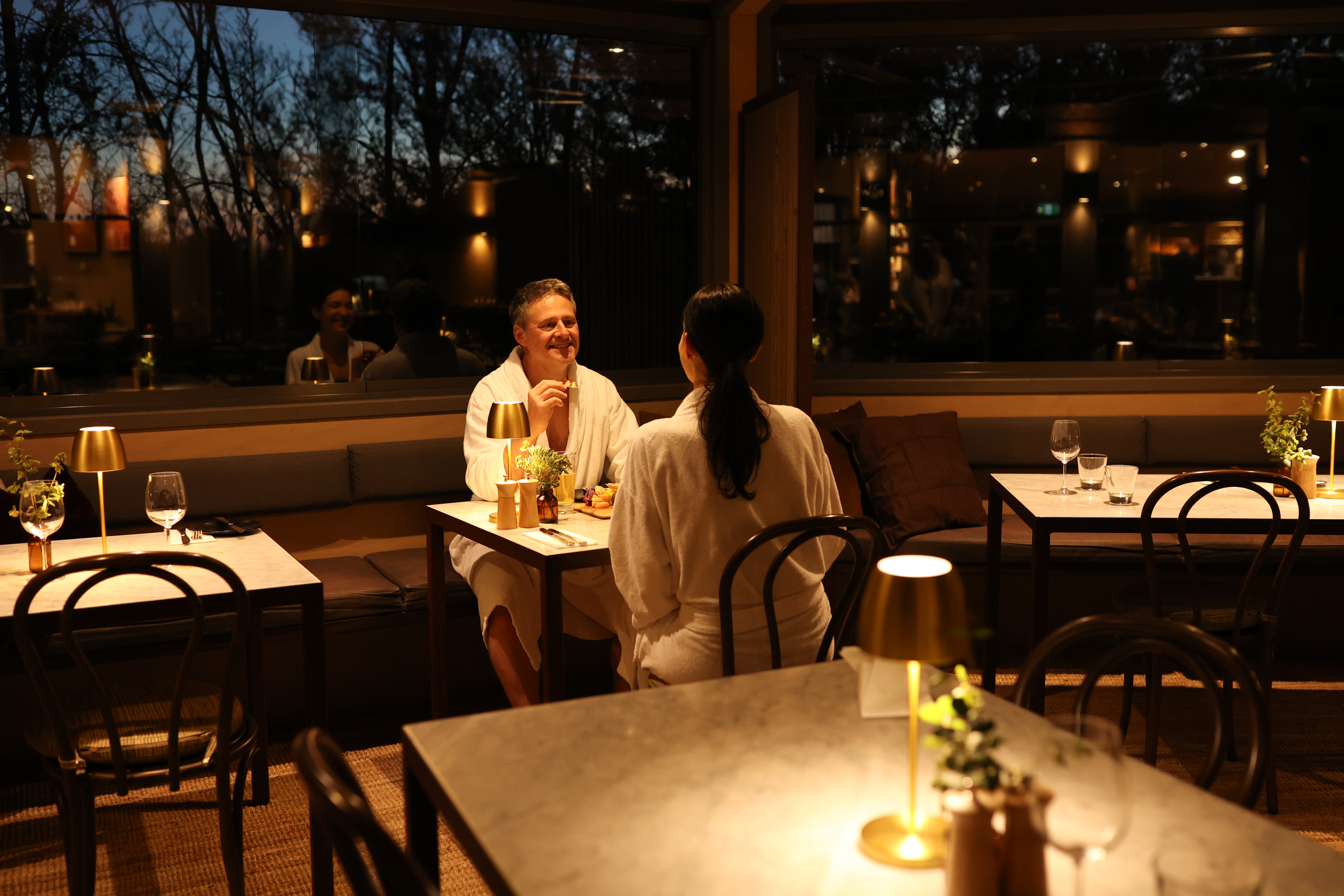 Dining in the Spa Dreaming Centre