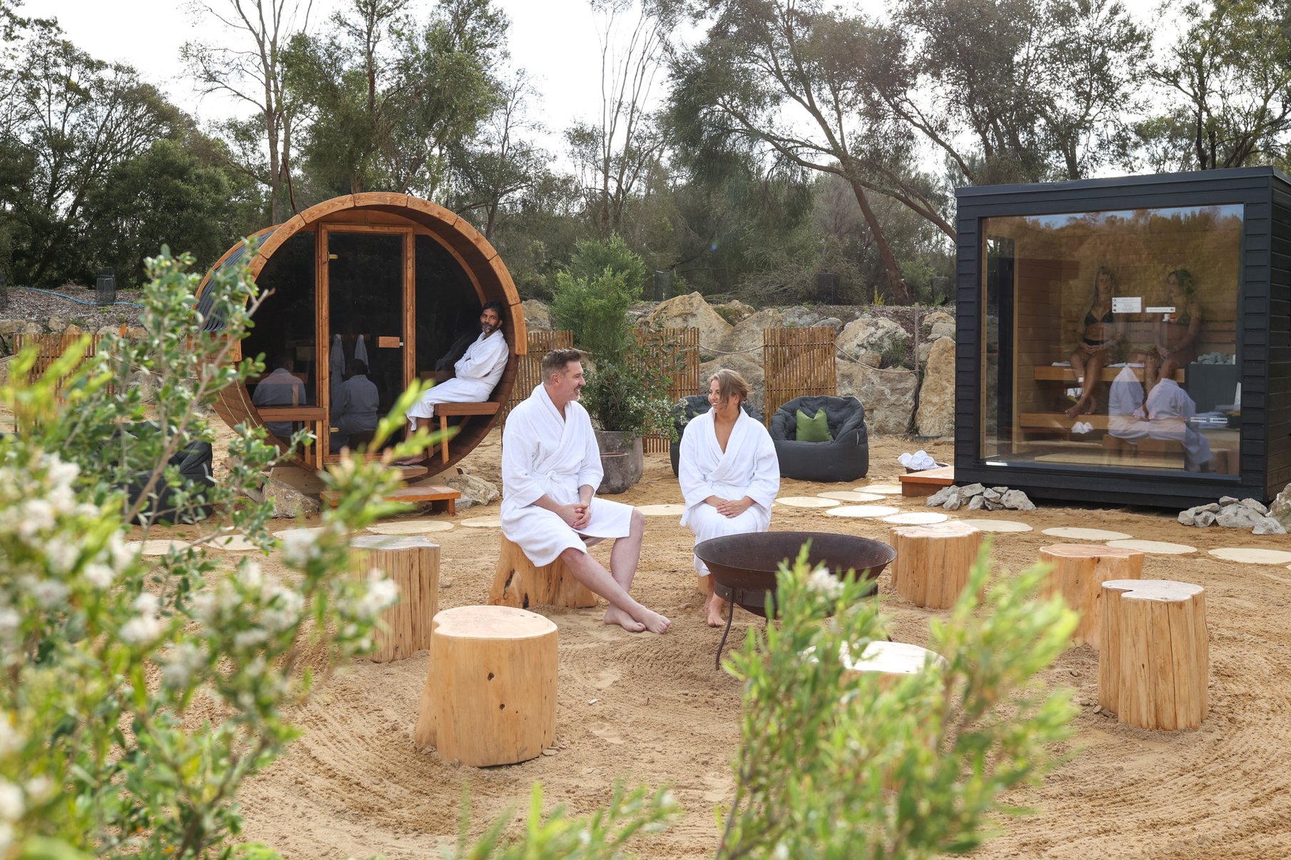 Sauna Space at Peninsula Hot Springs