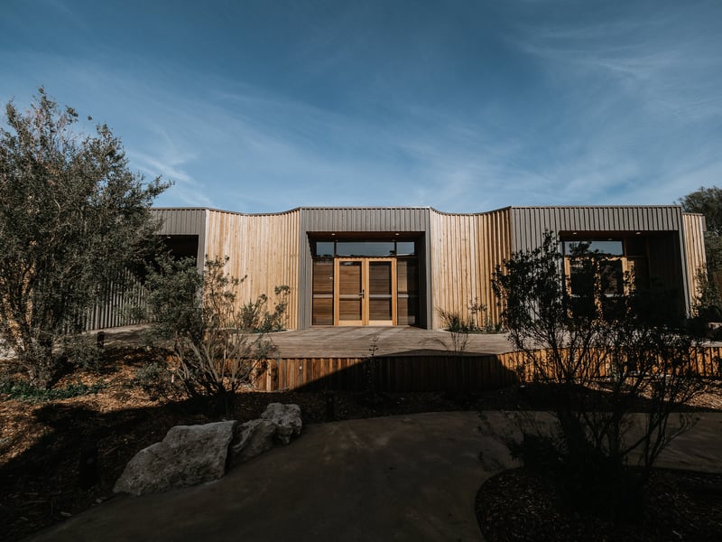 The exterior of the Wellness Centre