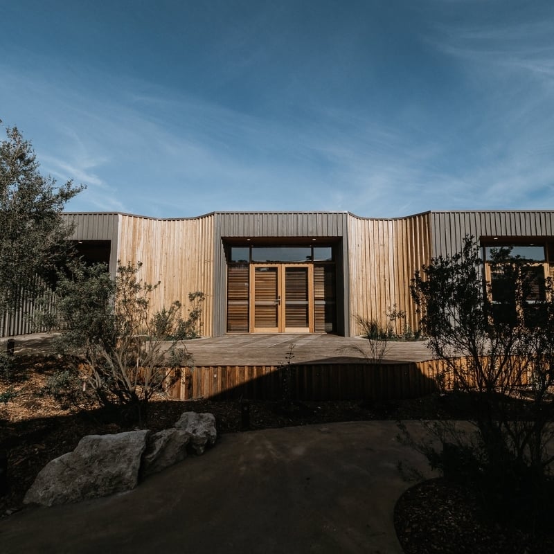 The exterior of the Wellness Centre