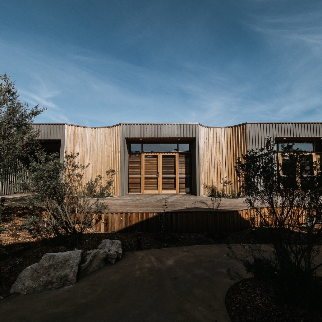 The outside of the wellness centre